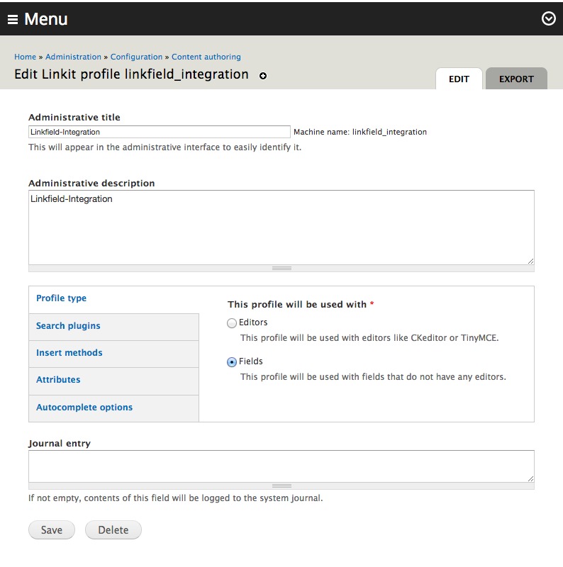 Improved Internal Linking with "Linkit"