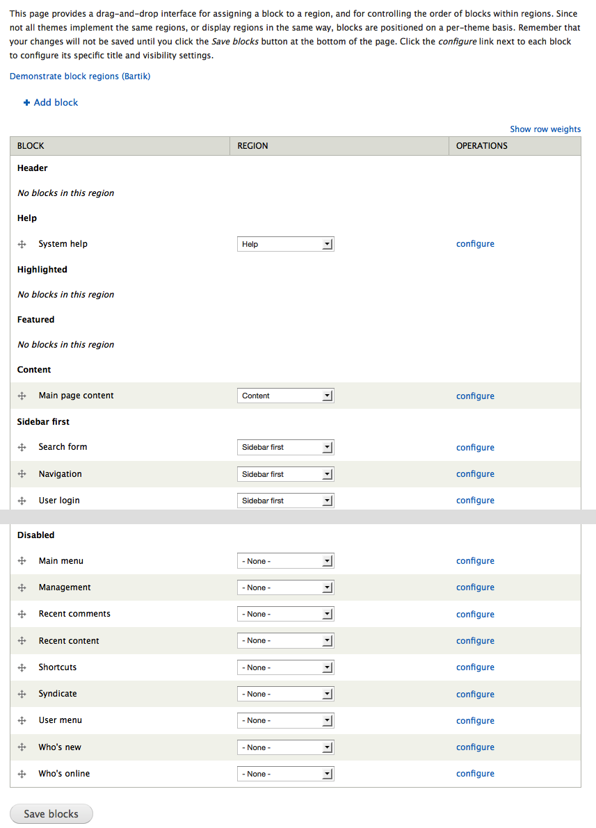 3: Blocks | Part A: Drupal core basics | Drupal Wiki guide on Drupal.org