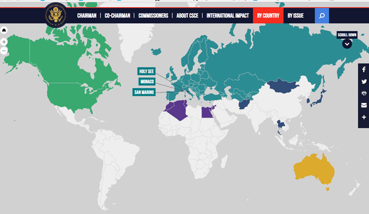 World Map Drilldown