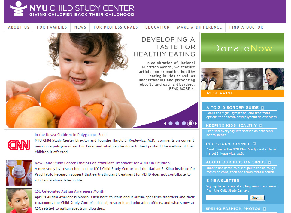 About Our Kids Home Page