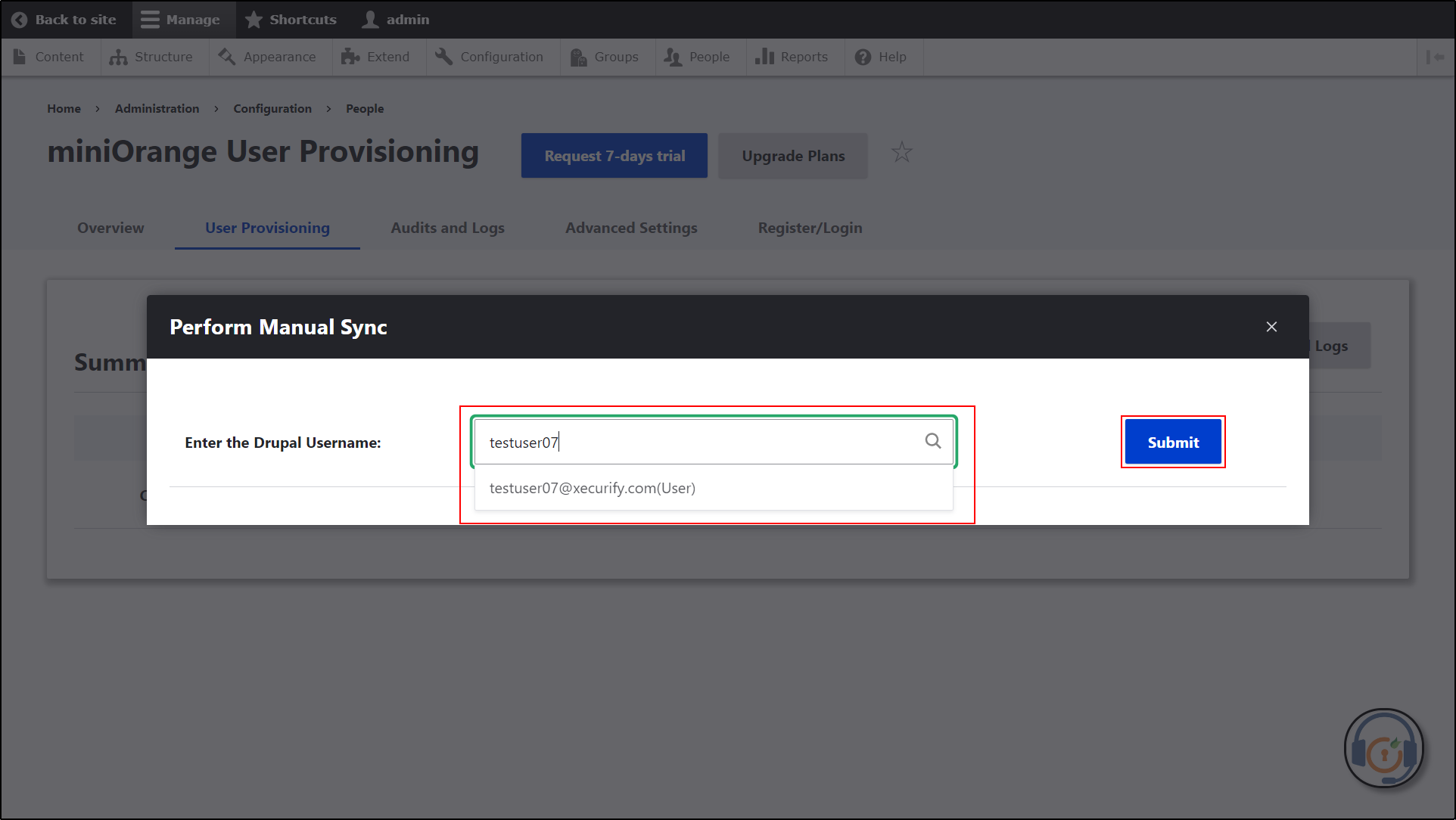 miniOrange-SCIM-Server-Search-User-Manual-Provisioning