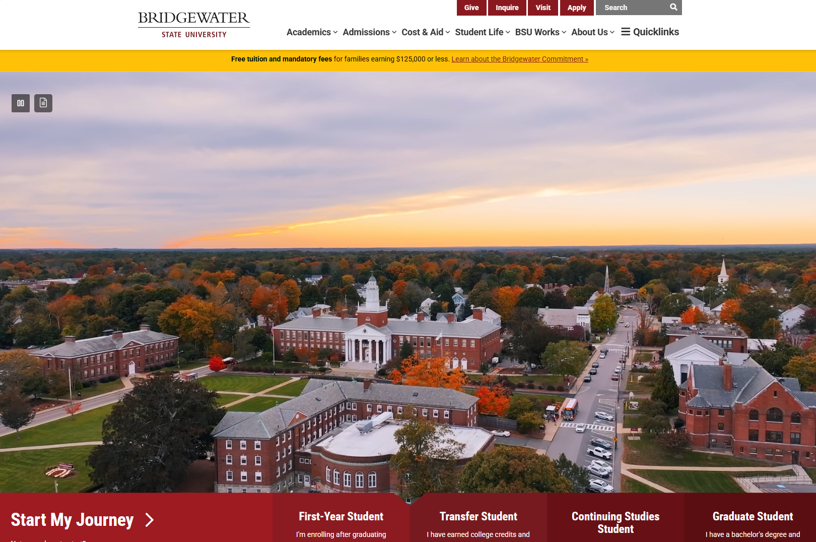 Bridgewater State University Homepage