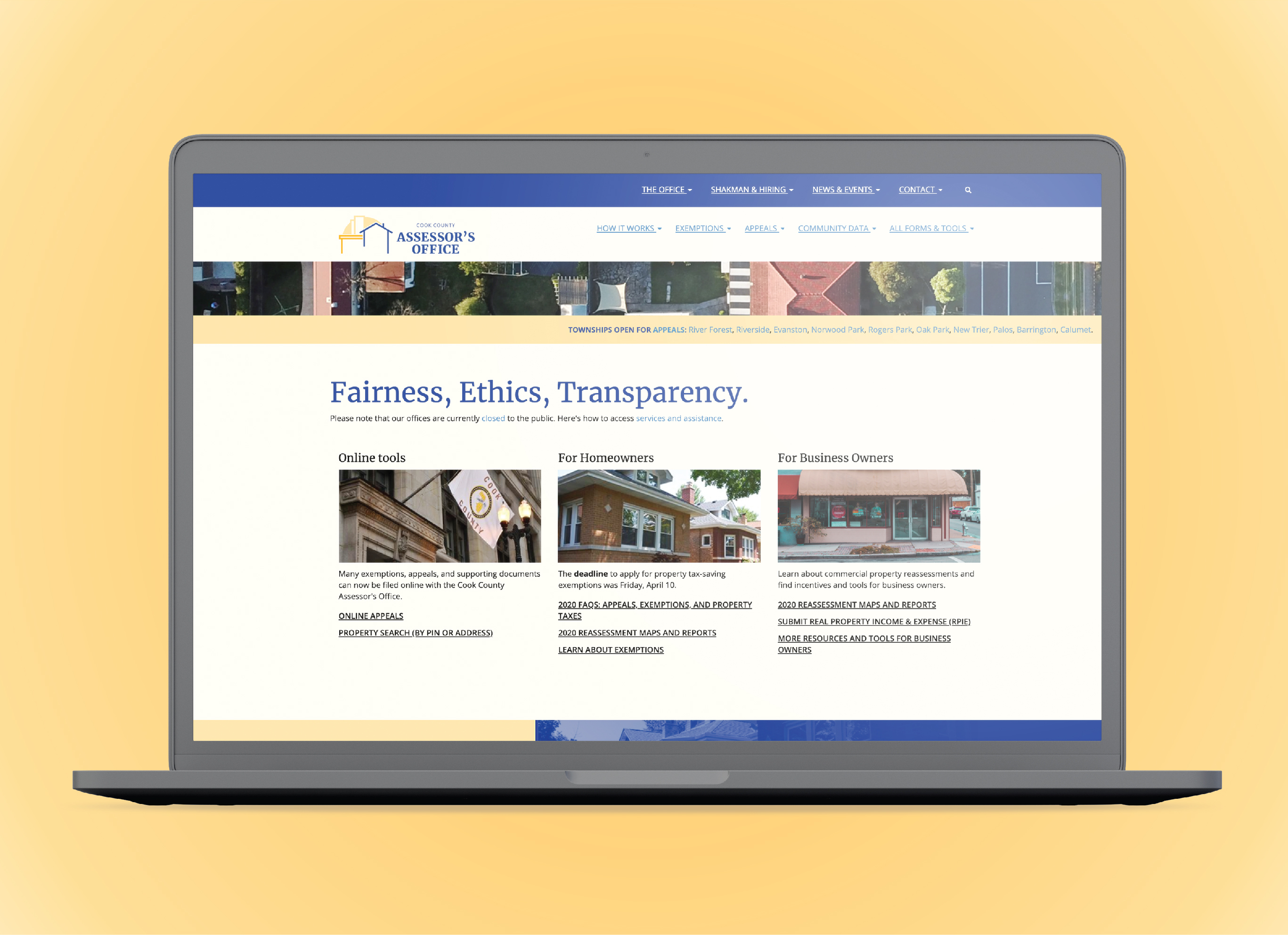 Cook County Assessor’s Office Website