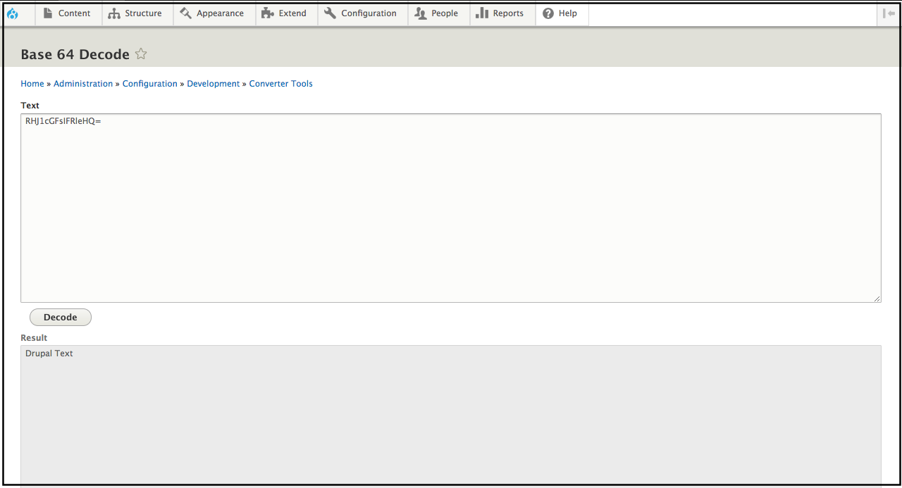 Converter tools drupal