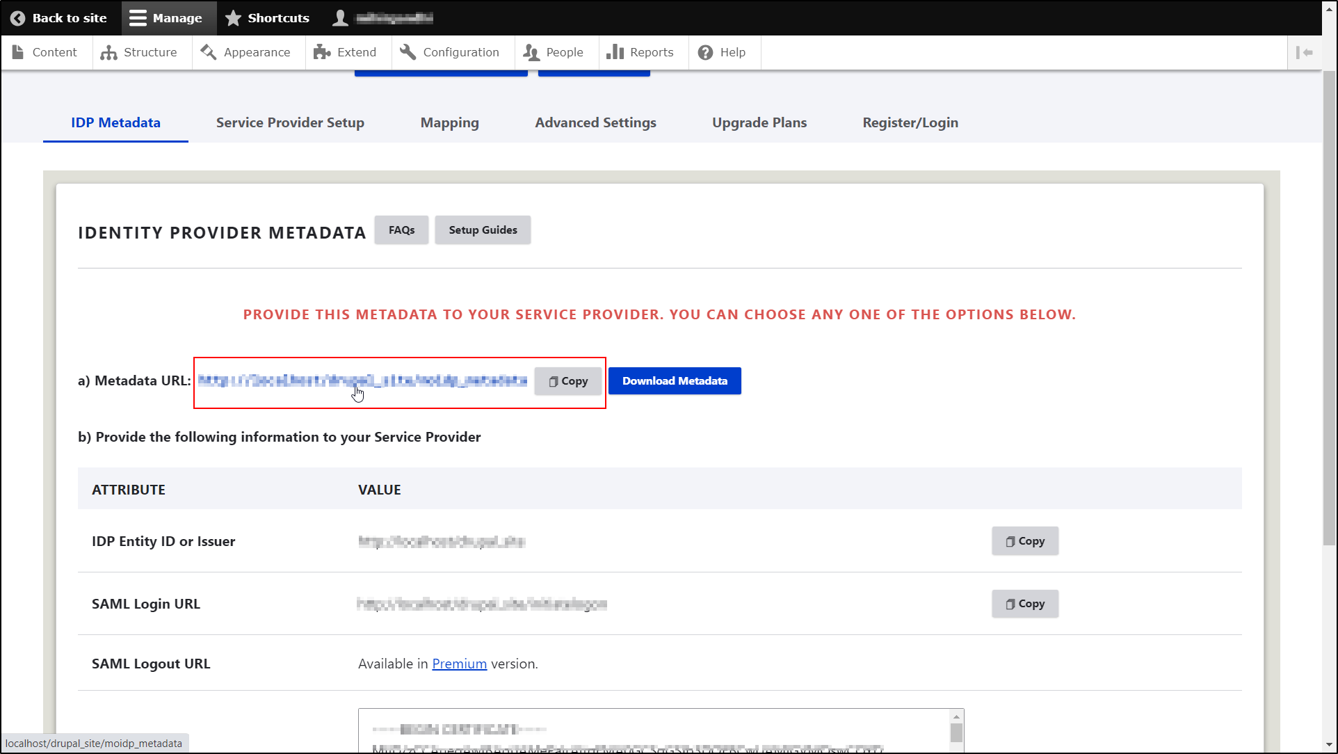 Keycloak SSO Login SAML IDP 2.0 Single Sign On (SSO) SAML Identity