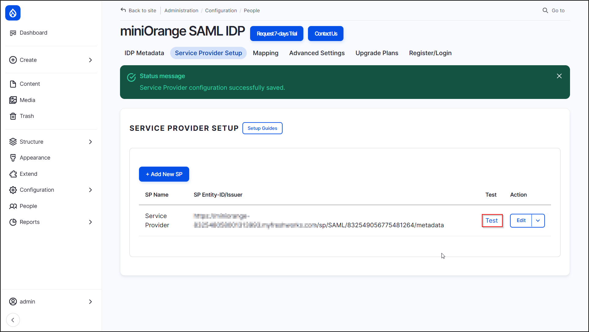 Drupal-Test-Configuration