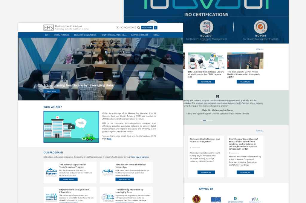 Electronic Health Solutions Portal