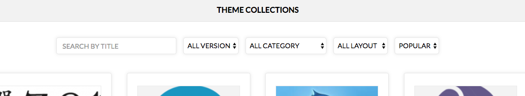 Filters in Drupal Free Themes