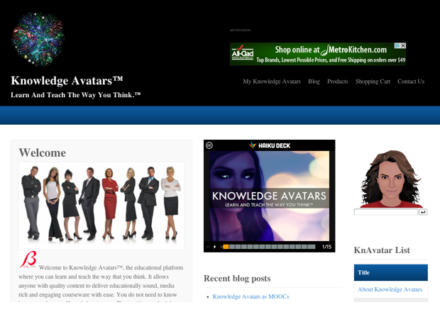 Knowledge Avatars Screen Shot