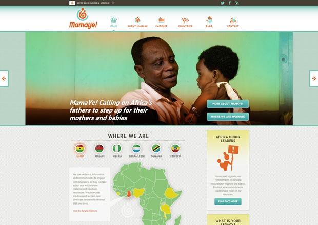 MamaYe homepage