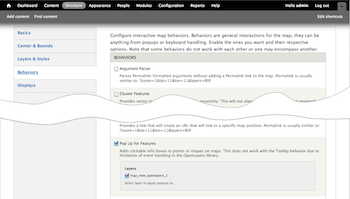 Editing the OpenLayers Map (4/4)