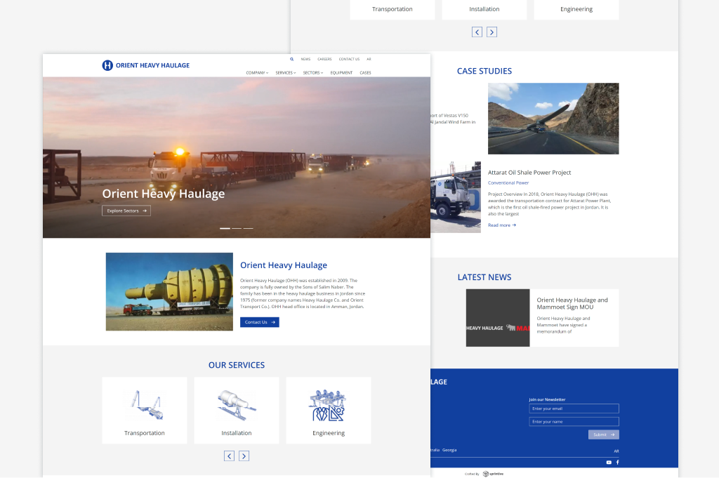 Orient Heavy Haulage - Leaders in Heavy Haulage & Transport