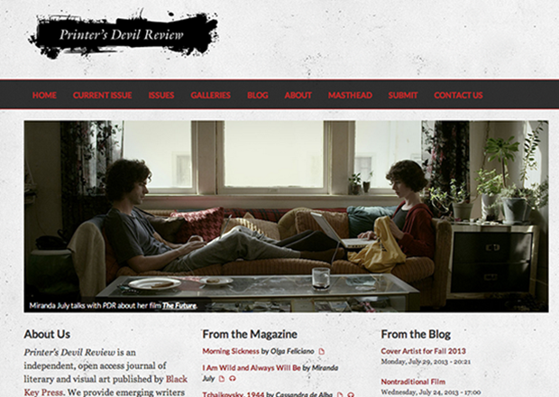 Homepage of pdrjournal.org