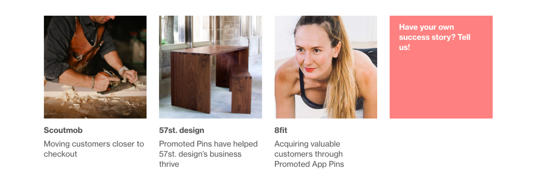 Pinterest for Business Success Stories Module