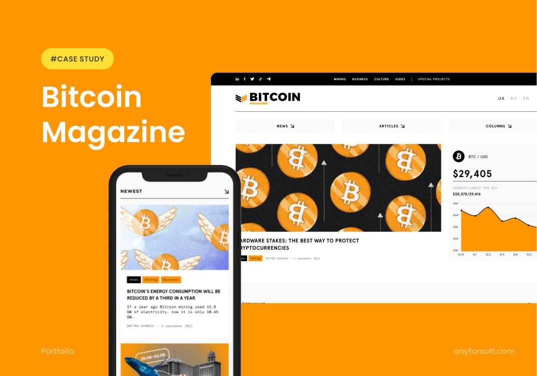 Crypto-news-website-development