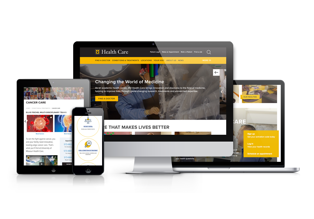 University of Missouri Health Care Drupal Website