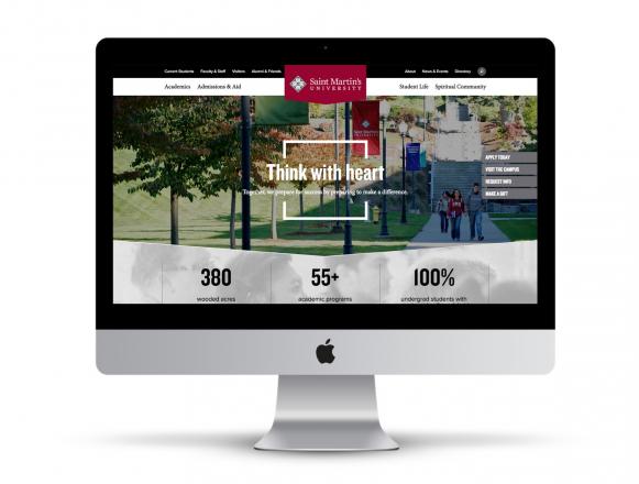 Saint Martin's University Website Design Agency is OHO Interactive www.oho.com