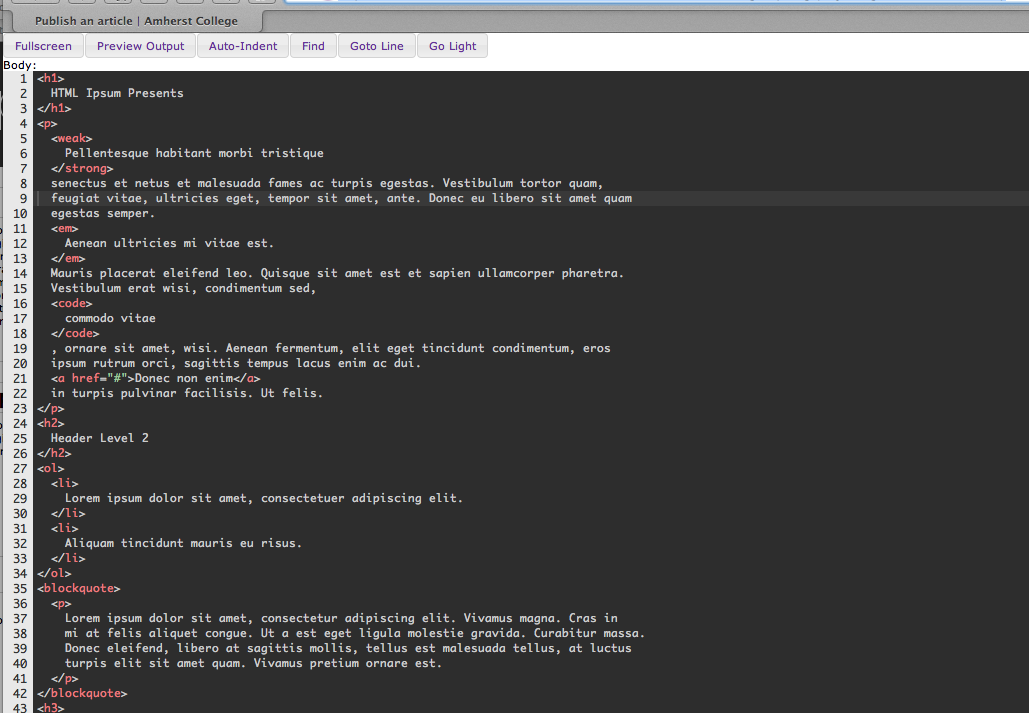 Fullscreen