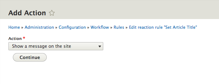 Show System Message