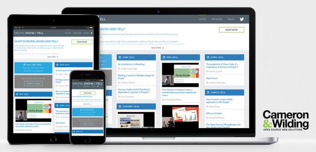 Drupal Show and Tell website 