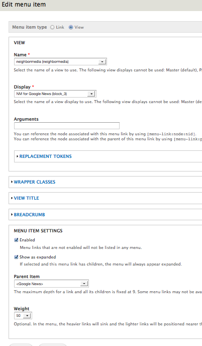 integrate menu views with xml sitemap 2056619 drupal org