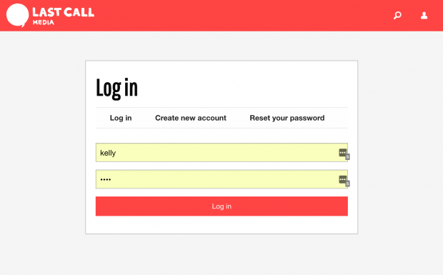 Knowledge base homepage