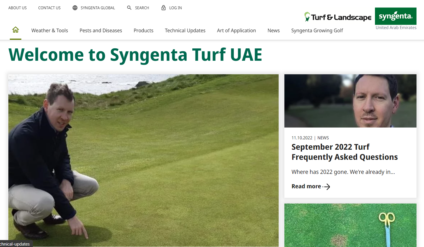 Syngenta UAE Drupal 9 Website