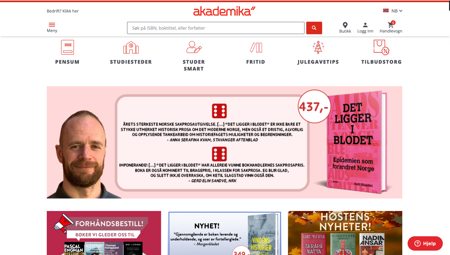 Akademika homepage