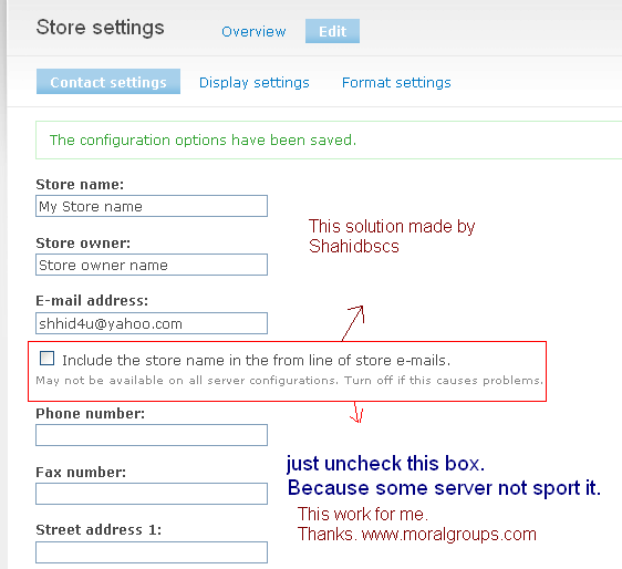 unable to send e mail please contact the site administrator if the yahoo mail format problems