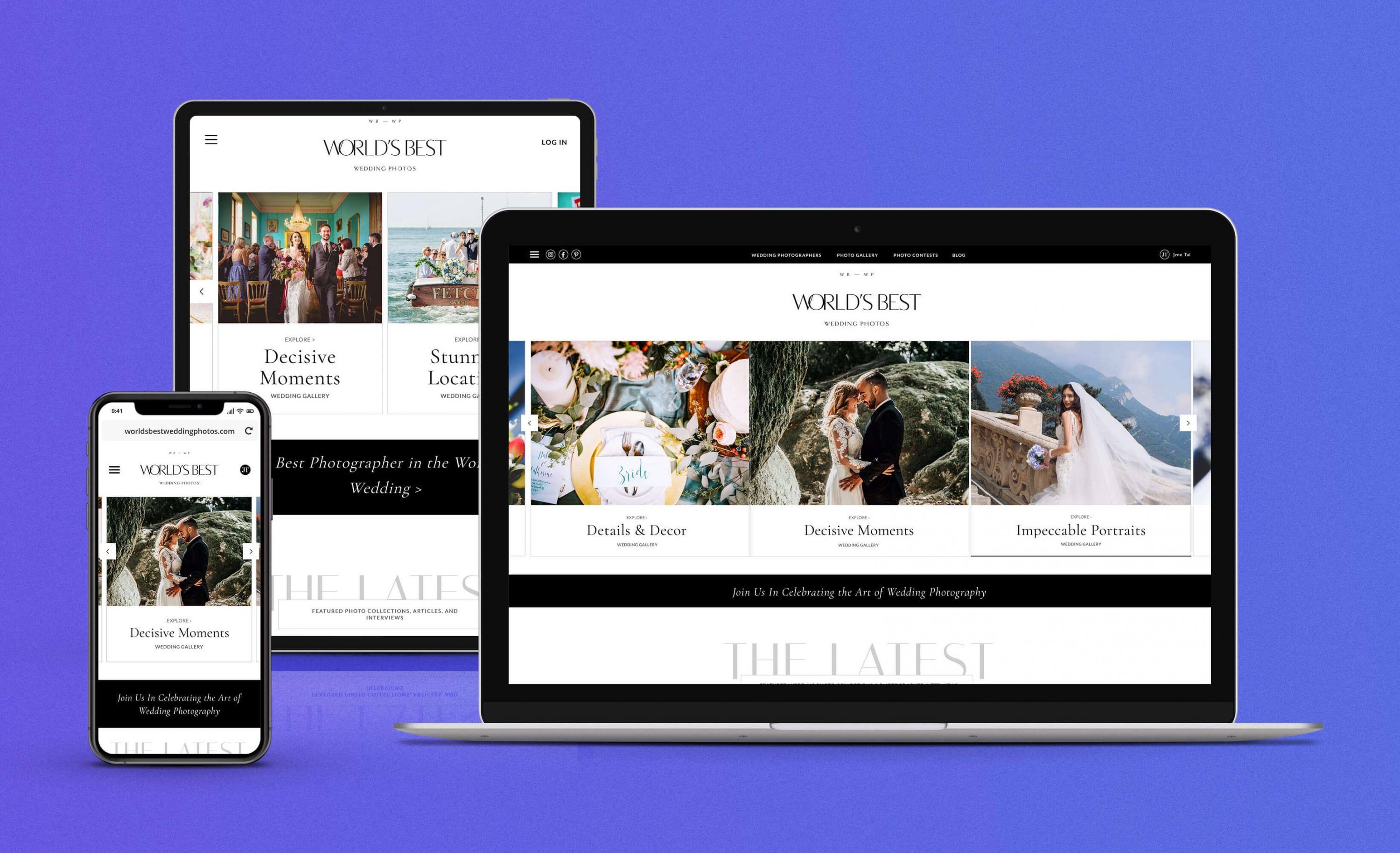 World's Best Wedding Photos design