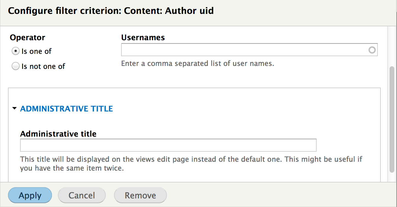 Admin Title with patch