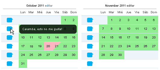 improving the css styles and calendar display 1313872 drupal org calendar css