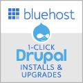 Be Drupal Blue with Blue Host
