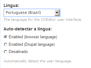 Ckeditor auto-detect language