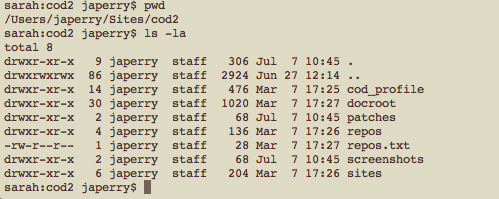 cod file layout