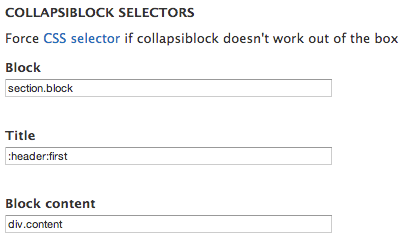 Collapsiblock