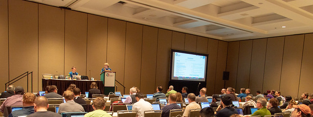 First Time Contributors Workshop at DrupalCon Seattle - photo by hussainweb https://www.flickr.com/photos/hussainweb/40647472053/