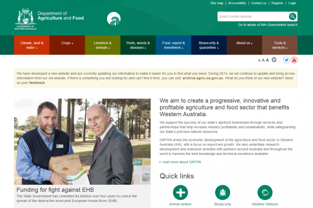 DAFWA Homepage