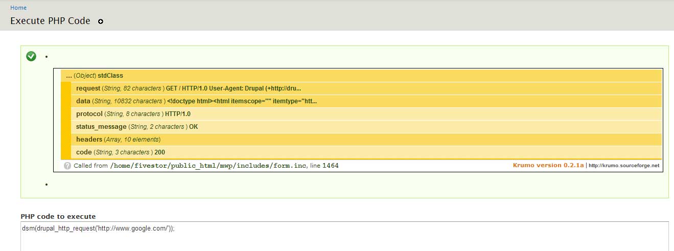 Notice: Undefined offset: 1 in drupal_http_request() (line  