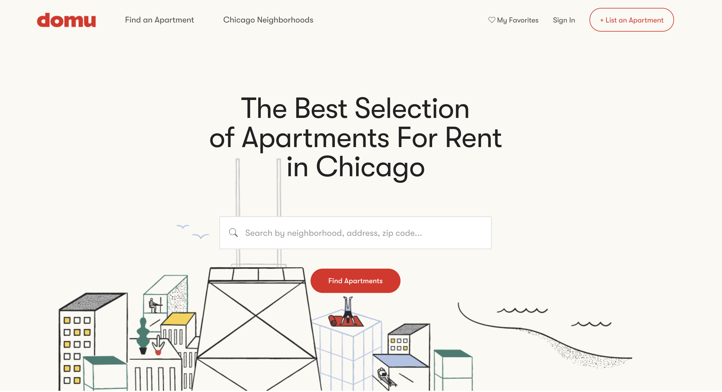 Homepage for Domu