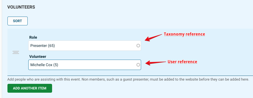 Double Reference Drupal Org