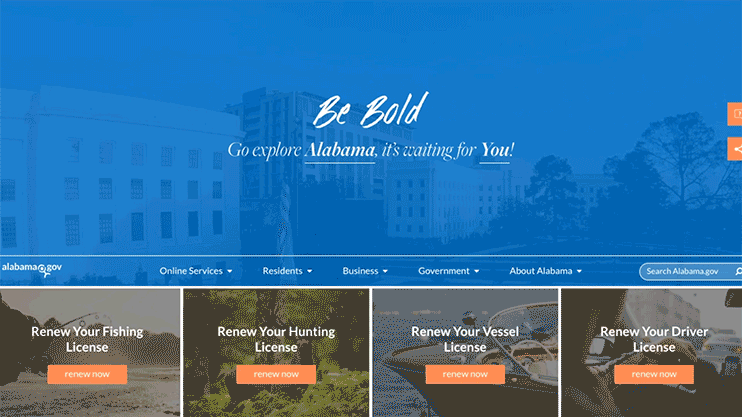 Drupal 8 Alabama.gov website