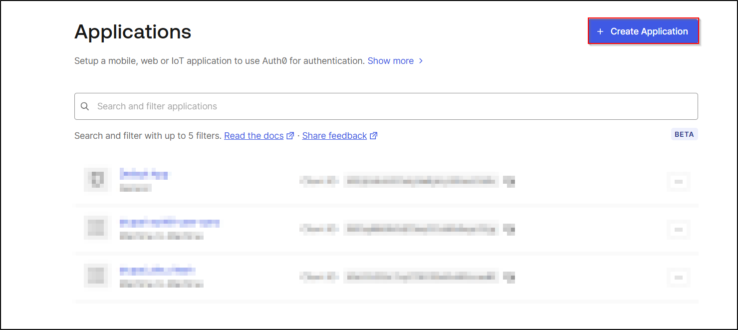 Drupal Auth0 Sync Create Application