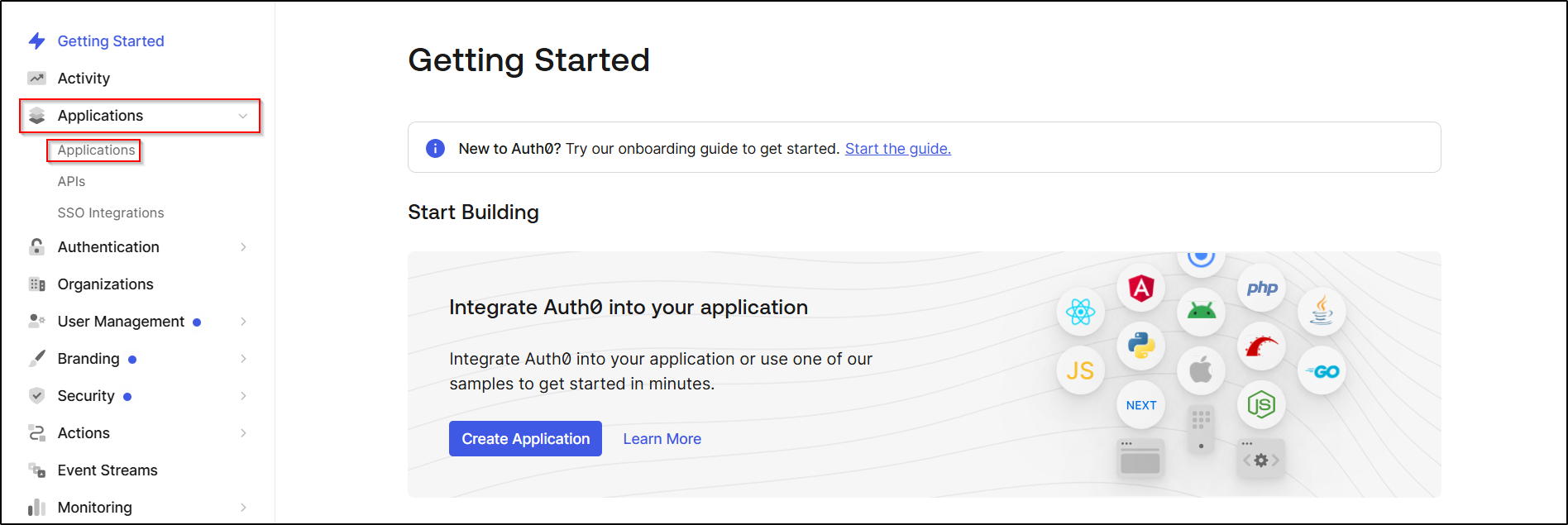 Drupal Auth0 Sync Select Application