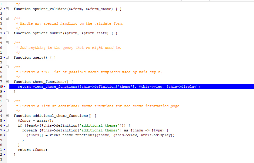 views facet block produces php notice undefined index facet theme