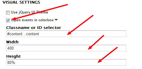 Using Colorbox in FullCalendar | FullCalendar Features | Drupal Wiki ...