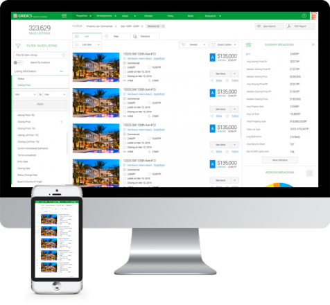 gridics screen main