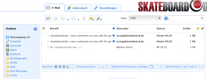 Roundcube Screenshot