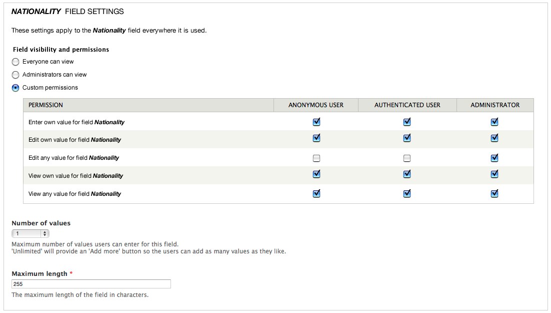 Drupal Cck Download Field Permissions Salesforce