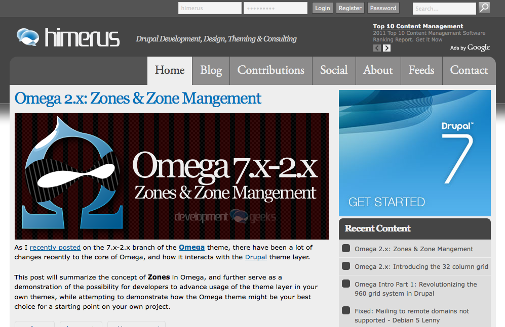 Theme Drupal Omega | gamma drupal org Theme Drupal Omega | gamma drupal org